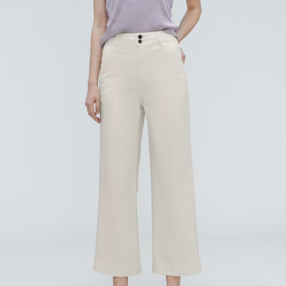 EVERLANE The Organic Wide Leg Pant